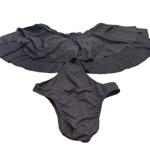 Sauipe Black One Piece Swimsuit